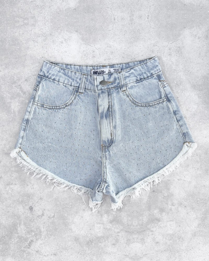 SHORT JEANS C/ STRASS #92