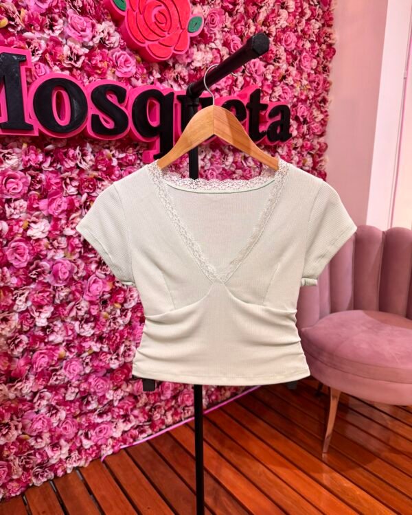 REMERA ESCOTE V MORLEY PUNTILLA #B205