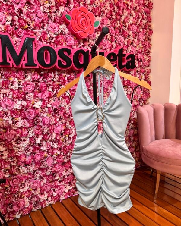 VESTIDO MICRO HEBILLA NUBE #B389
