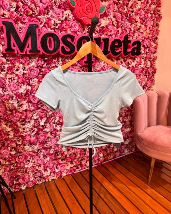 REMERA FRUNCE RIBB MELLOW #B173