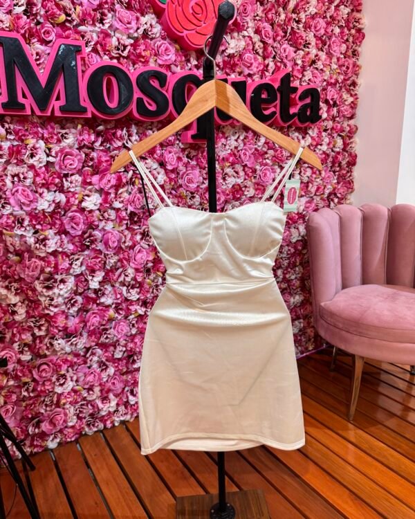 VESTIDO SATÉN PUSH UP #172