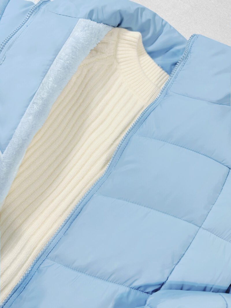 PUFFER INFLABLE CON PIEL *717 - Imagen 2