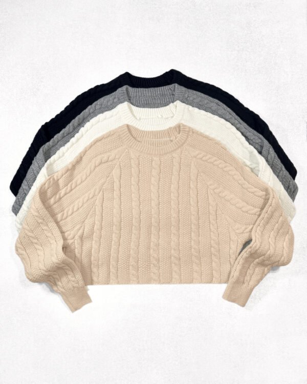 SWEATER TRENZADO #A777