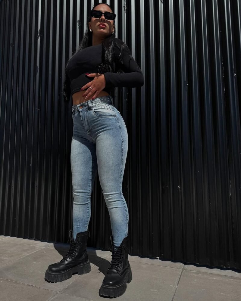 JEANS NEVADO C/ TACHAS #77 - Imagen 5