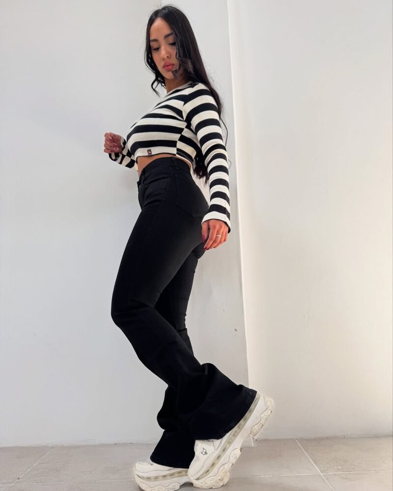 JEANS OXFORD NEGRO #23 - Imagen 4