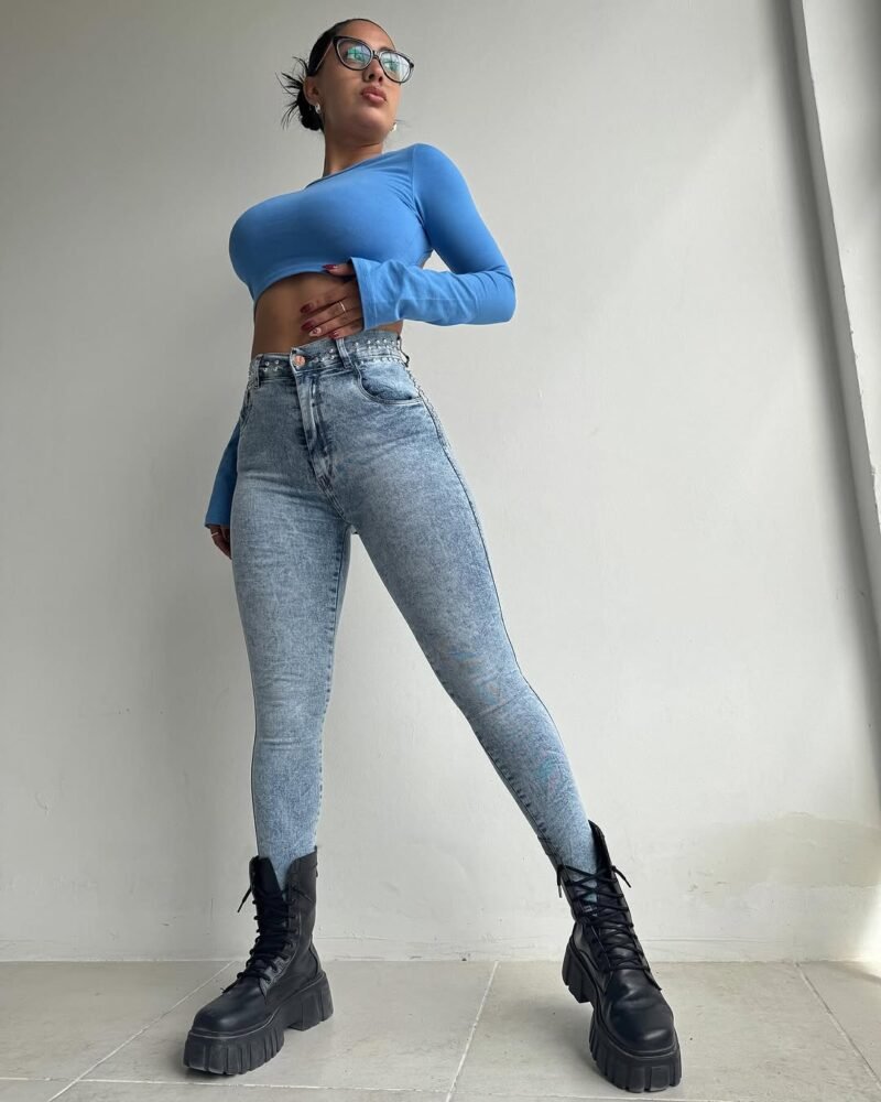 JEANS NEVADO C/ TACHAS #82 - Imagen 3