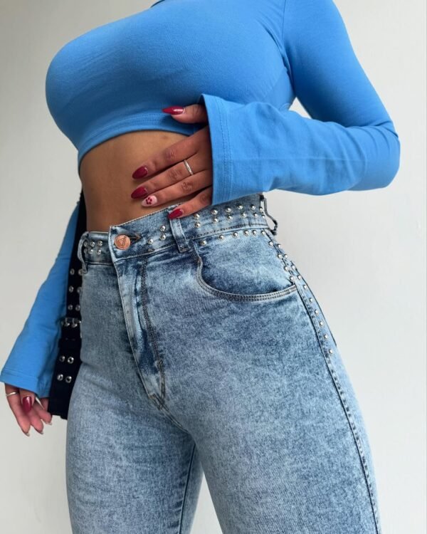 JEANS NEVADO C/ TACHAS #82