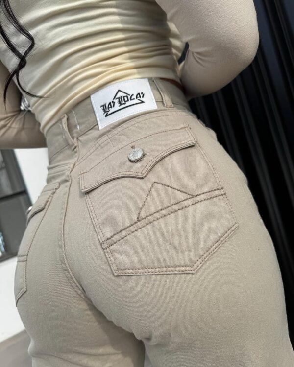 JEANS BEIGE WIDE LEG #10
