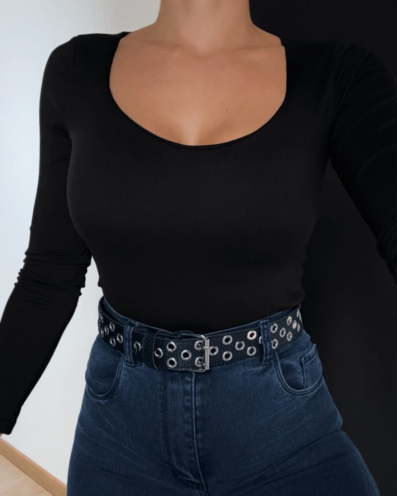 REMERA MODAL SOFT #A889 - Imagen 4