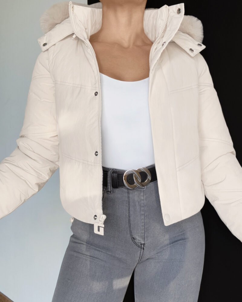 PUFFER CON PIEL 2 EN 1 CAMPERA Y CHALECO *719 - Imagen 10