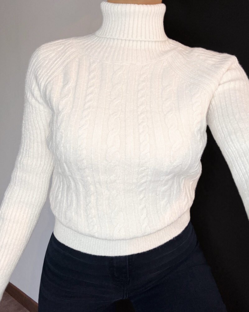 SWEATER POLERA CON BILLOS #A866 - Imagen 4