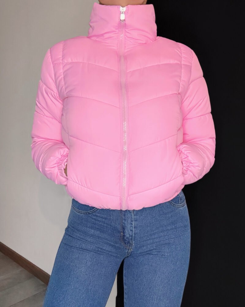PUFFER INFLABLE CON PIEL #717 - Imagen 5