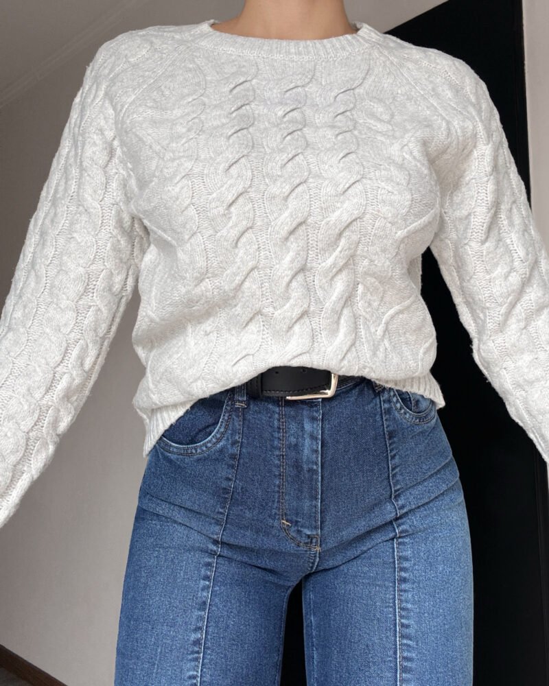 SWEATER TRENZADO #A996 - Imagen 4