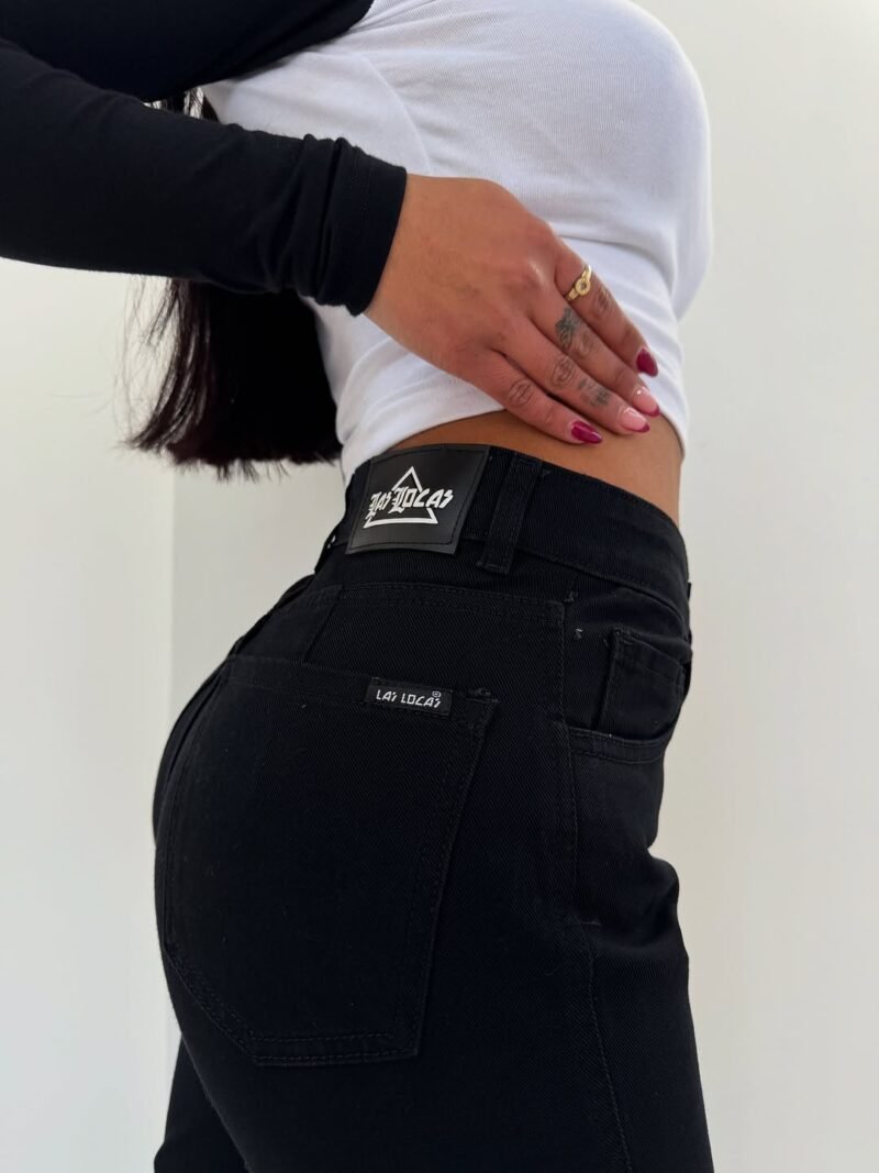JEANS MOM NEGRO #50 - Imagen 9