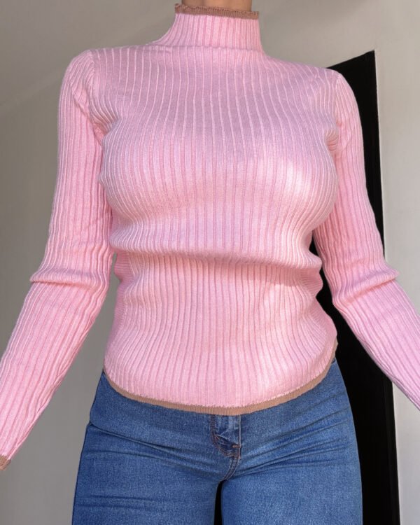 SWEATER POLERA MORLEY COMBINADO #A997