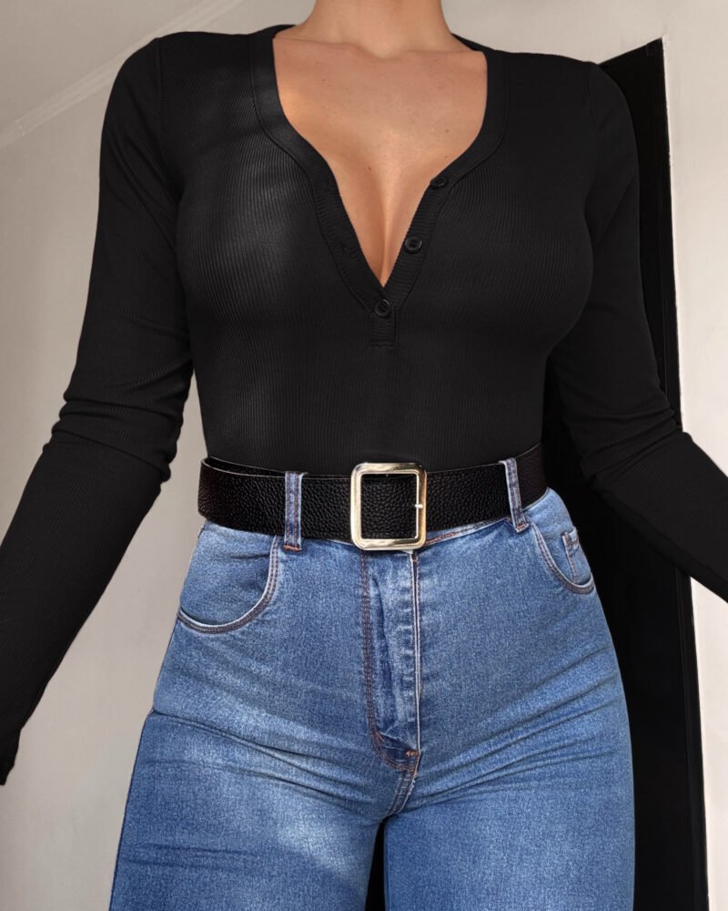 REMERA MORLEY SOFT BOTONES #B46 - Imagen 3