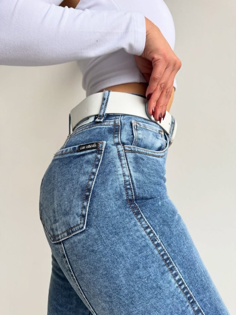 JEANS SEMI OXFORD NEVADO #78 - Imagen 7