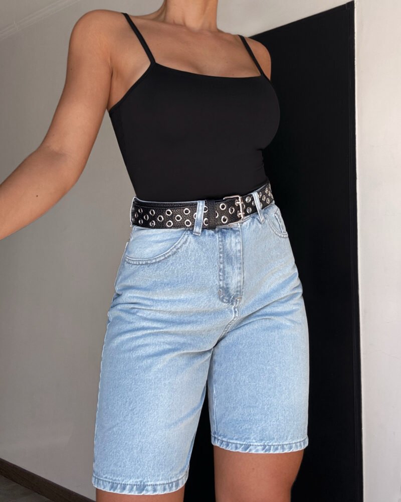 BERMUDA JEANS CELESTE #07