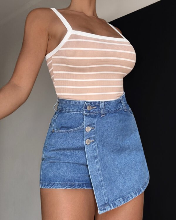 MUSCULOSA RAYADA BRETEL MORLEY SOFT #B94
