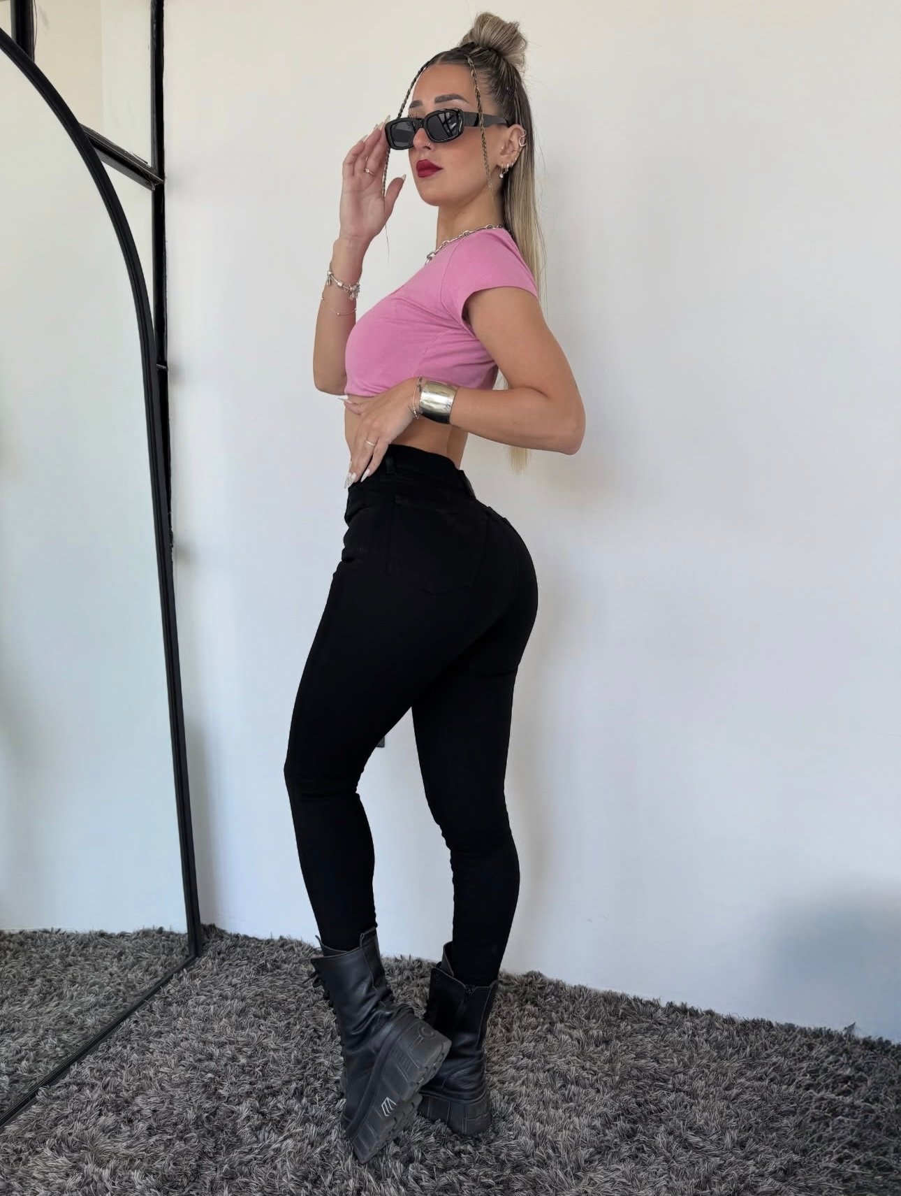 JEANS NEGRO CLASICO #47 - Imagen 3