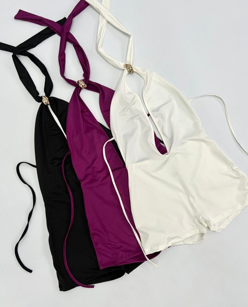 CATSUIT MICROFIBRA HEBILLA #B126 - Imagen 4