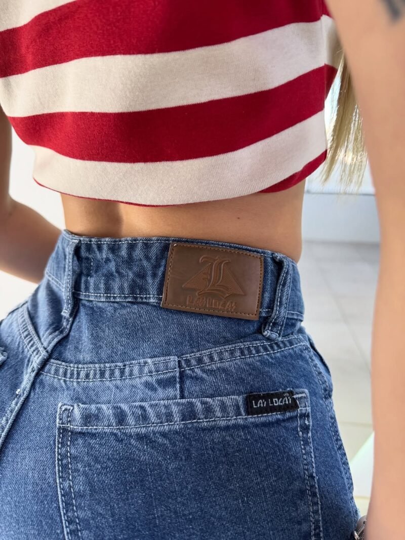SHORT JEANS AZUL #13 - Imagen 7