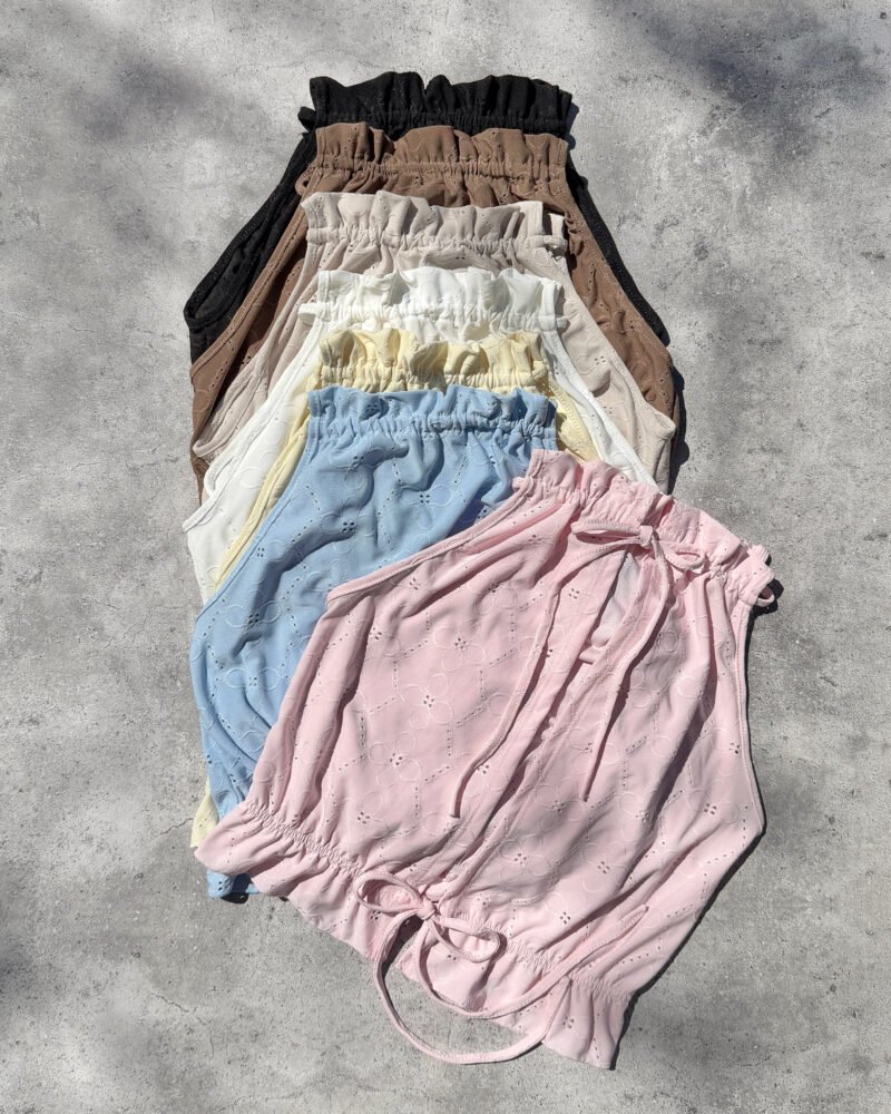 REMERA BRODERIE HALTER #B117 - Imagen 3