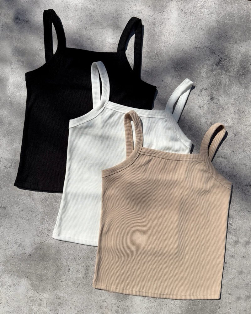 MUSCULOSA BÁSICA RIBB MELLOW #B168 - Imagen 2