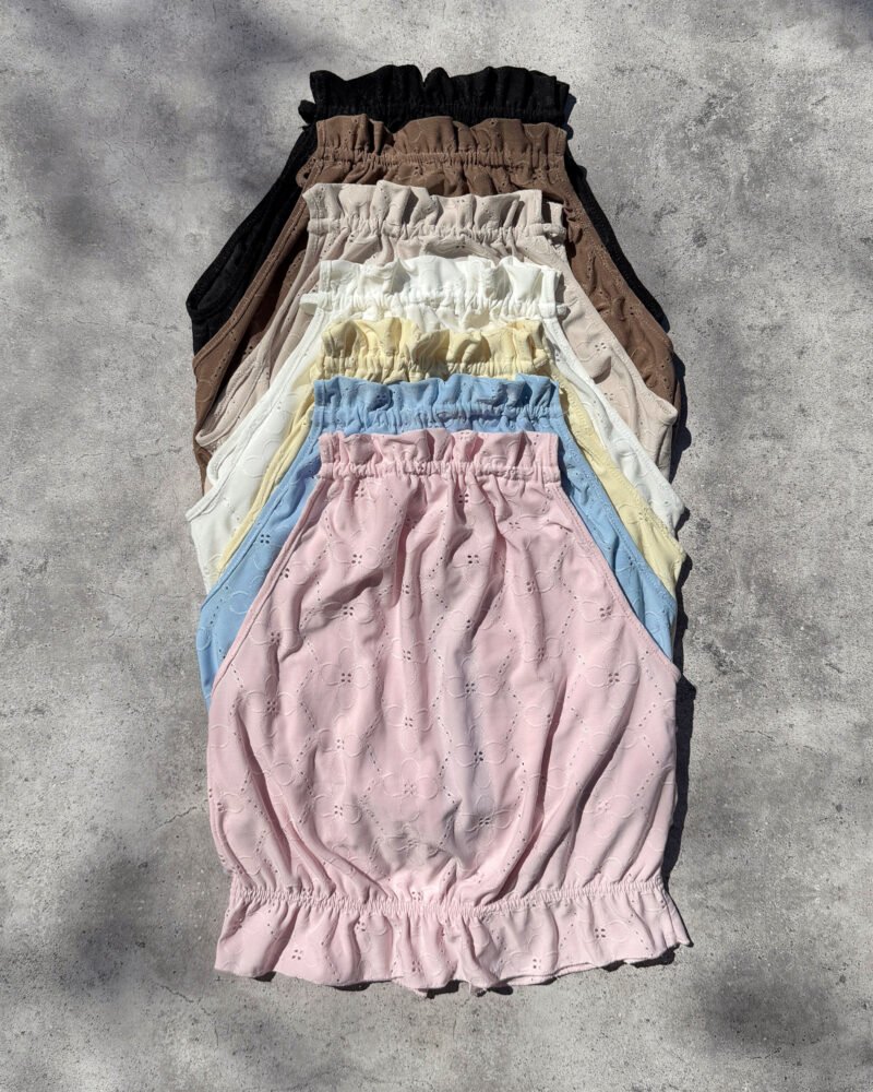 REMERA BRODERIE HALTER #B117 - Imagen 2