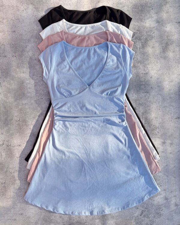 VESTIDO ALGODÓN LYCRA #B233