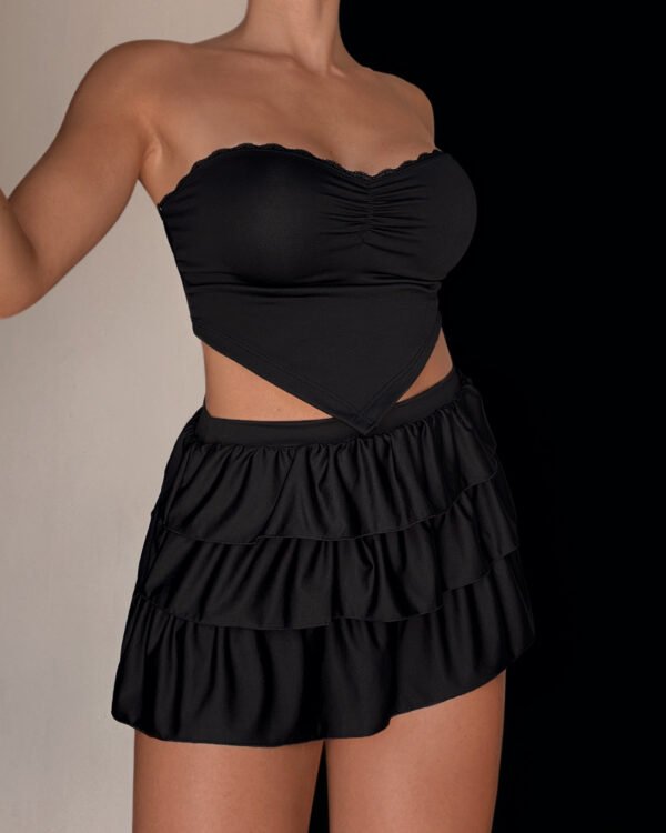 TOP MICROFIBRA PUNTILLA #B282