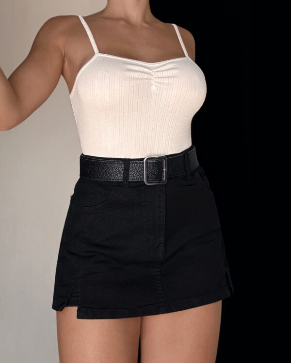 MUSCULOSA CALADA FRUNCE #B301