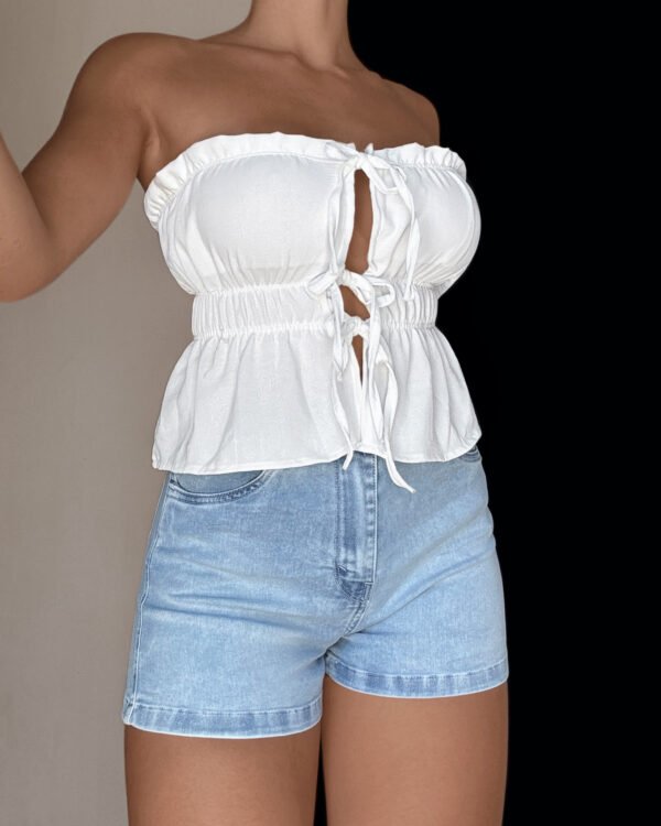 TOP STRAPLESS #B284