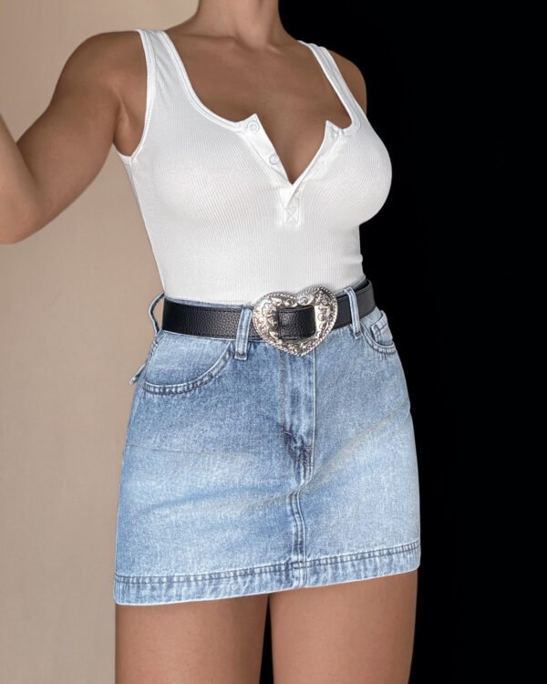 MUSCULOSA MORLEY BOTONES #B371