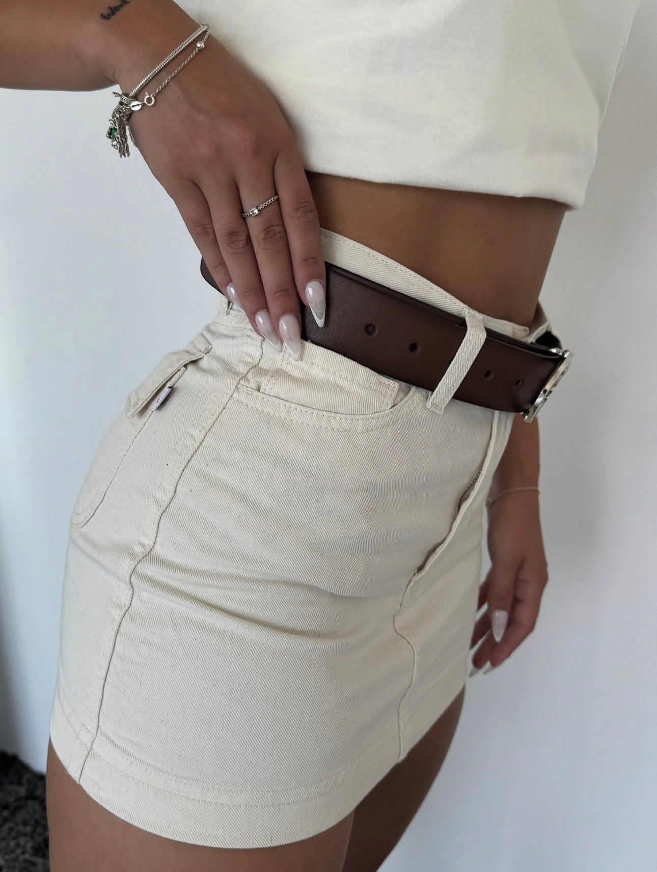 MINI JEANS NATURAL #39 - Imagen 2