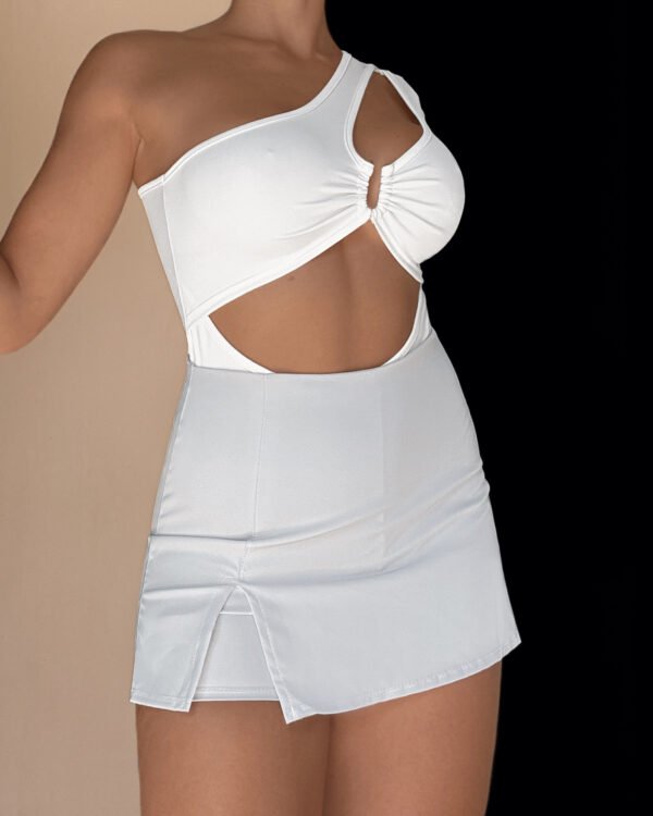 BODY MICROFIBRA HEBILLA #B708 - T.U, Negro