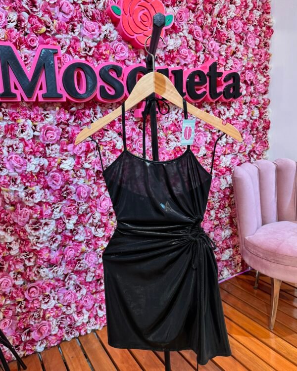 VESTIDO MICRO FOIL ABERTURA #787