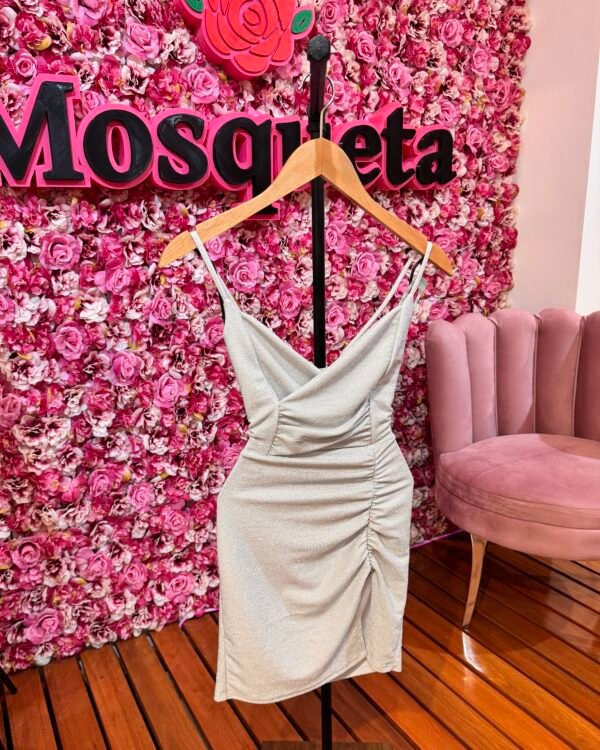 VESTIDO LUREX V #B269