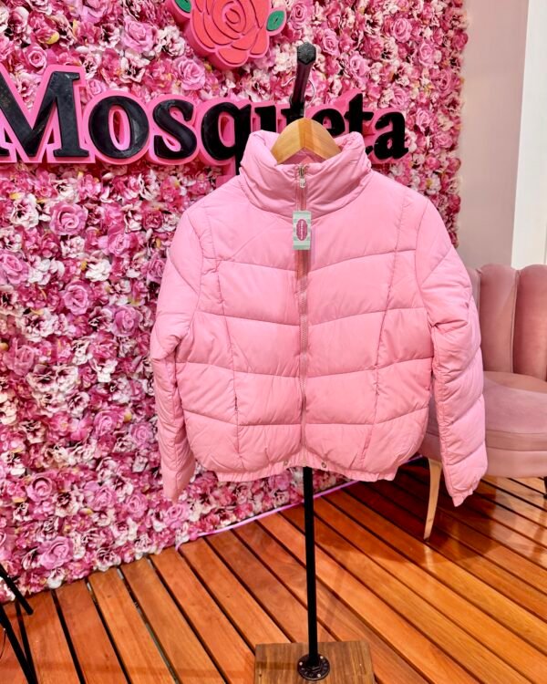 PUFFER INFLABLE CON PIEL #717