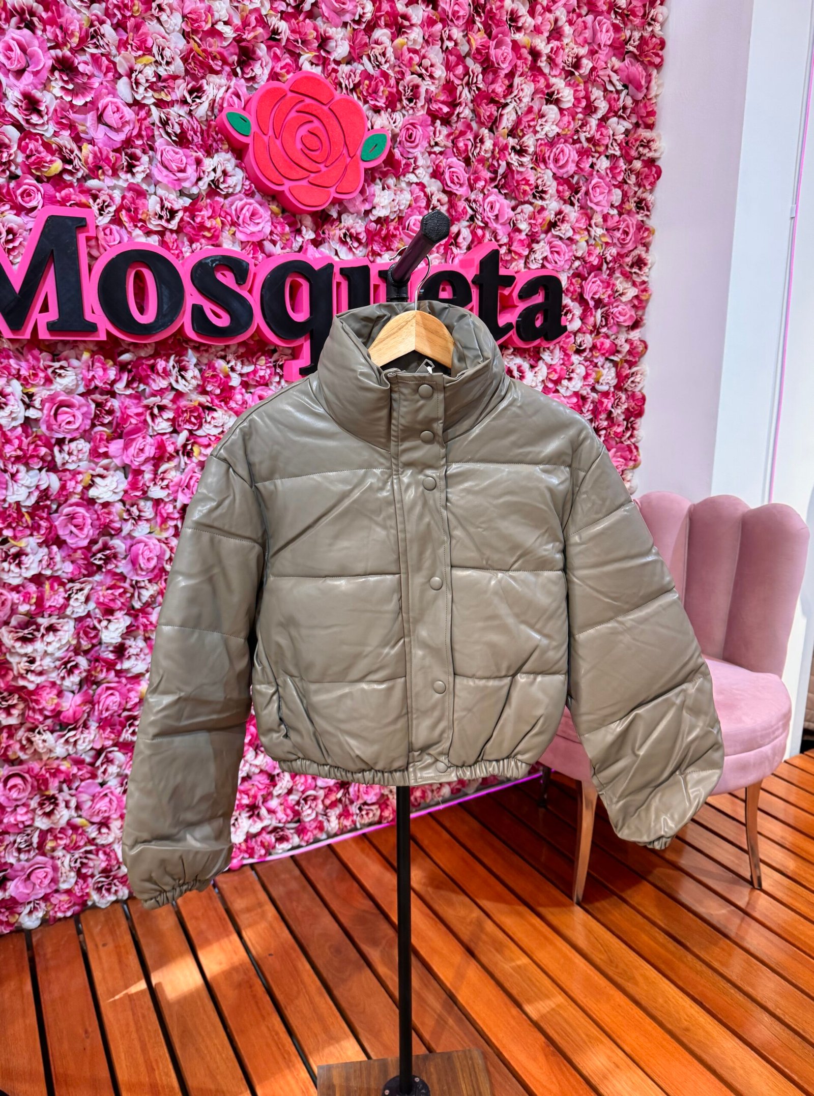 PUFFER ECO CUERO #362