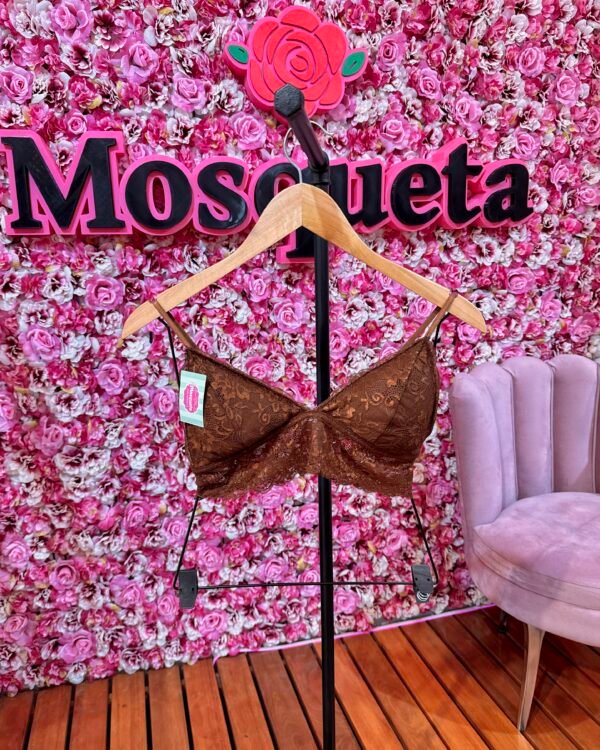 BRALETTE ENCAJE PUSH UP #B220