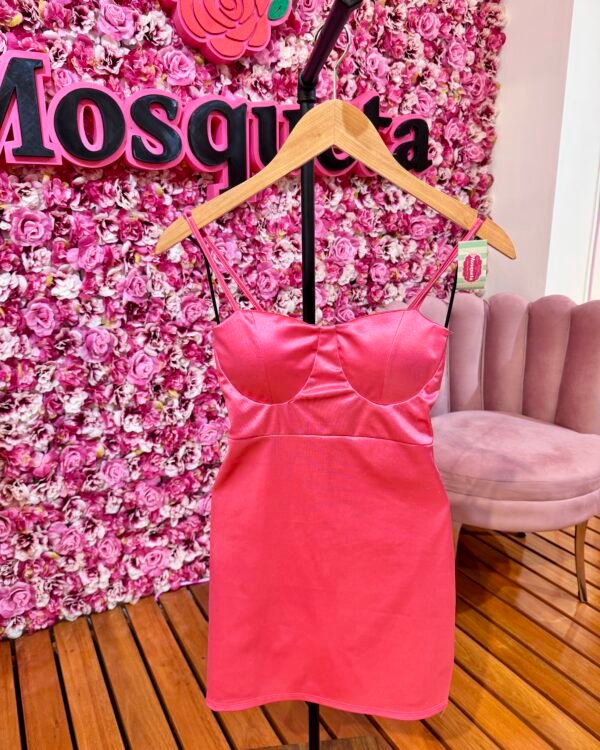 VESTIDO SATÉN PUSH UP #172